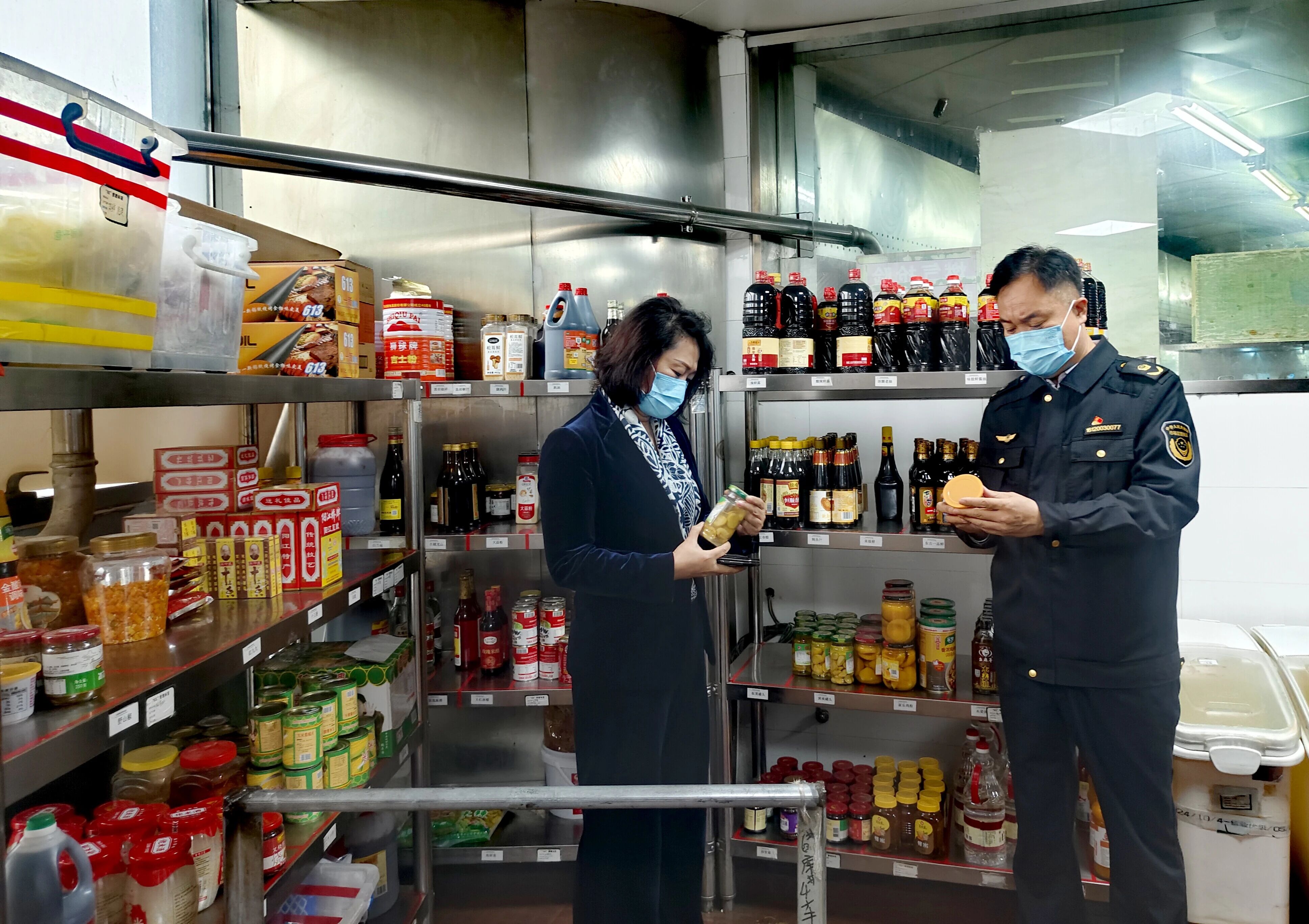 【工作督导】宋黎静到包保主体督导调研食品安全工作